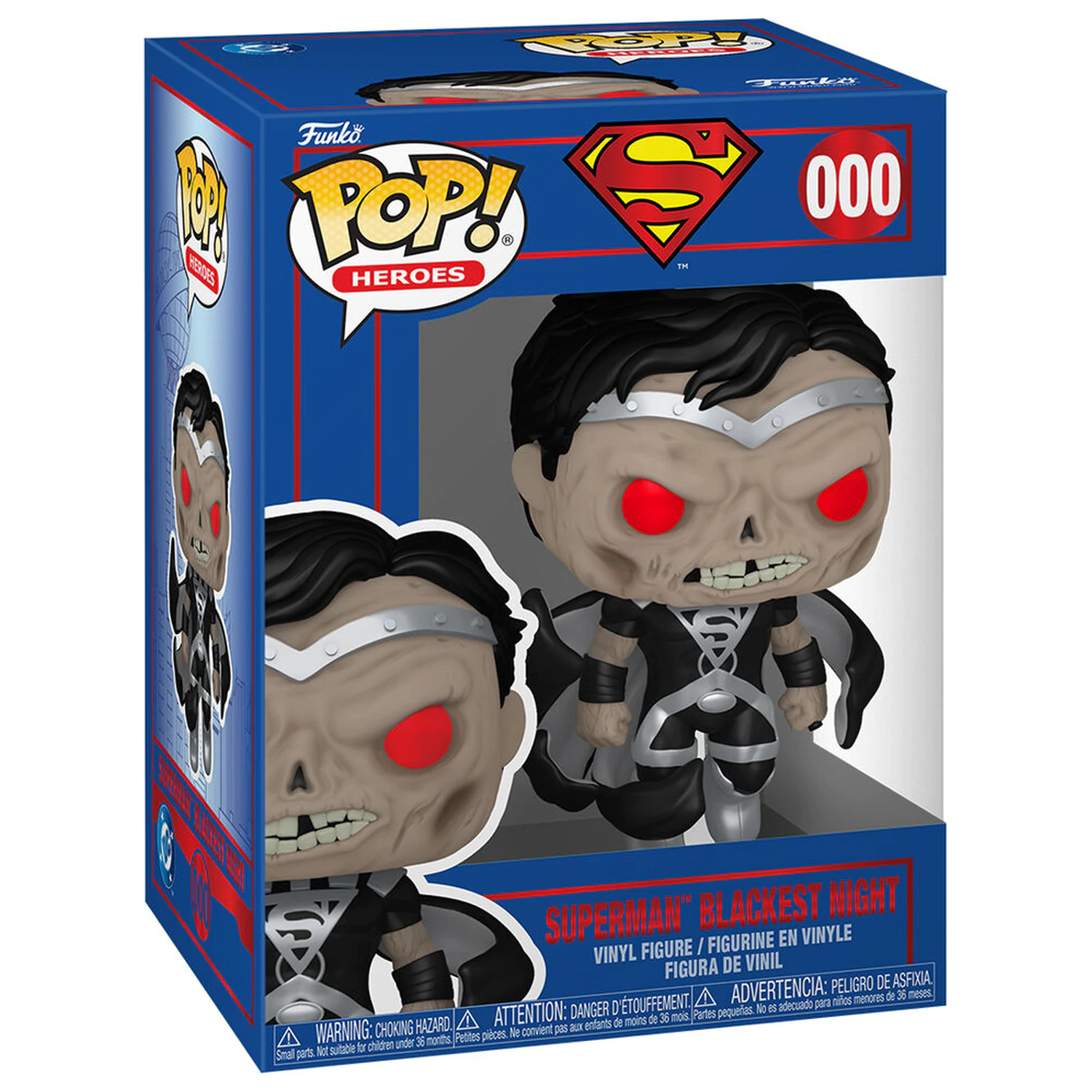 Funko POP figura DC Comics Superman - Superman Blackest Night fotografija izdelka
