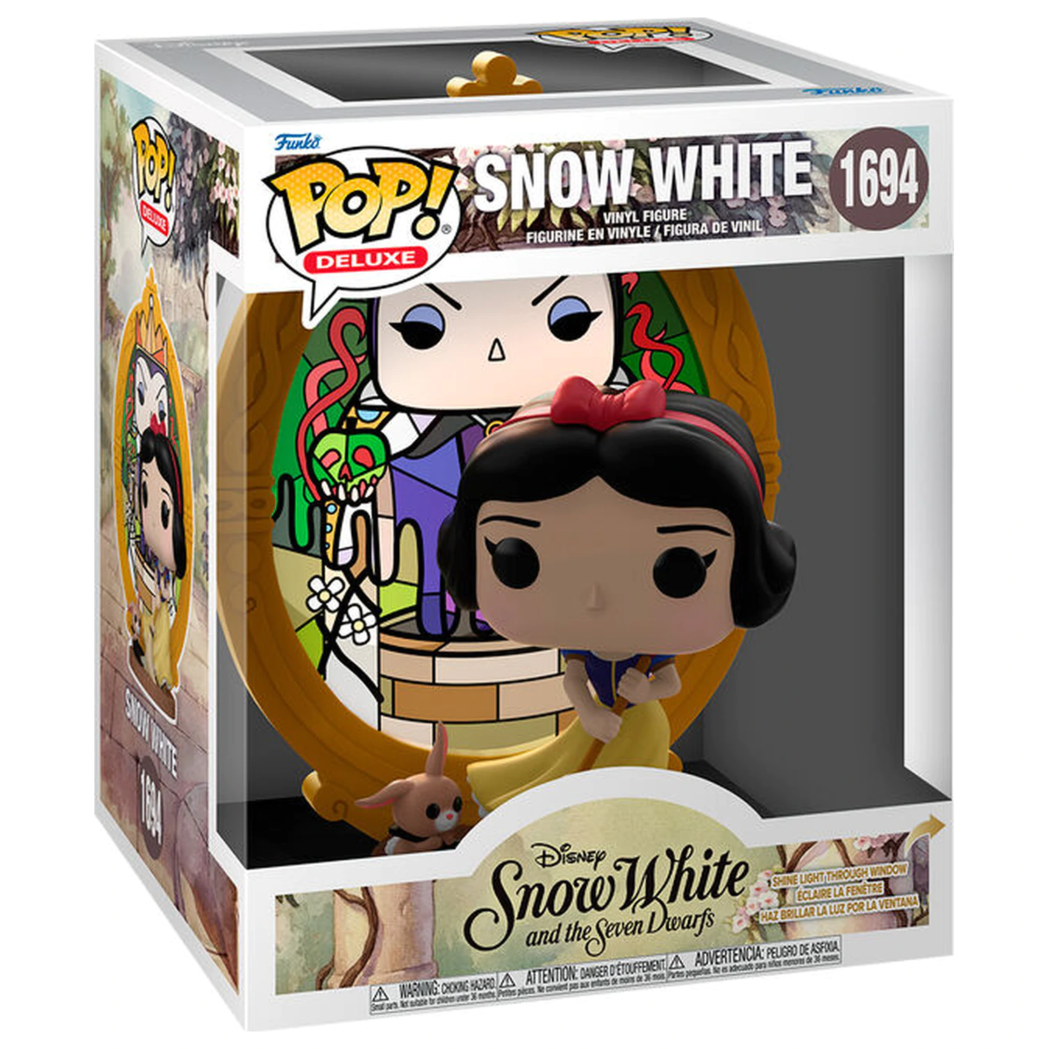 Funko POP figura Deluxe Disney Snow White - Snow White Evil Queen Stained Glass fotografija izdelka