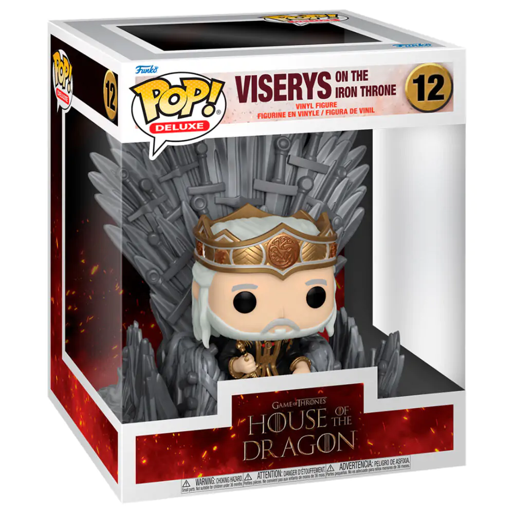 POP figurica Deluxe House of the Dragon Viserys na Železnem prestolu fotografija izdelka