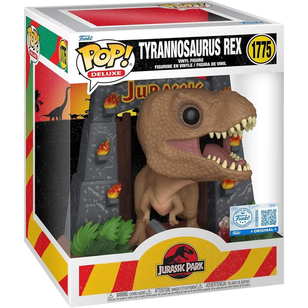 Funko POP figura Deluxe Jurassic Park Tyrannosaurus Rex Exclusive fotografija izdelka