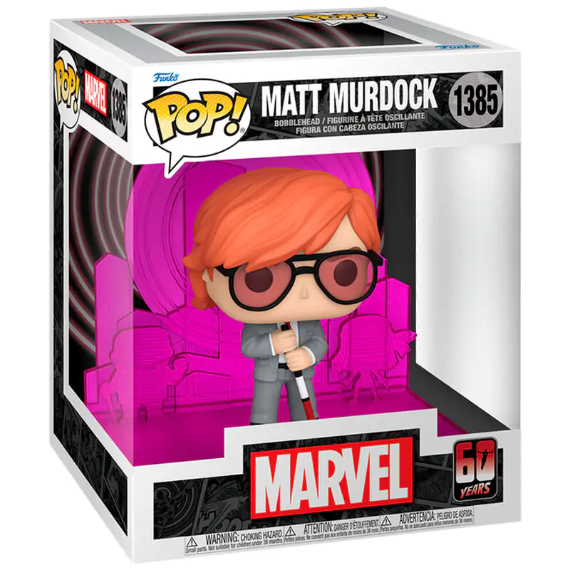 Daredevil 60th Anniversary Funko POP! Deluxe Vinil Figura Matt Murdock w/ Radar 13 cm fotografija izdelka