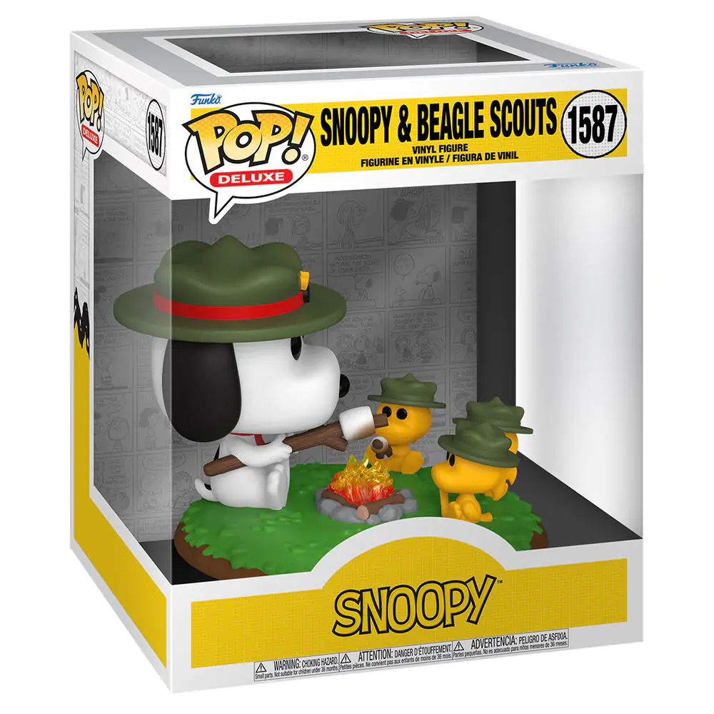 Funko POP figurica Deluxe Peanuts Snoopy & Beable Scouts fotografija izdelka