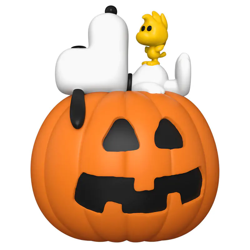 Funko POP figurica Deluxe Peanuts Snoopy & Woodstock s Pumpkin fotografija izdelka