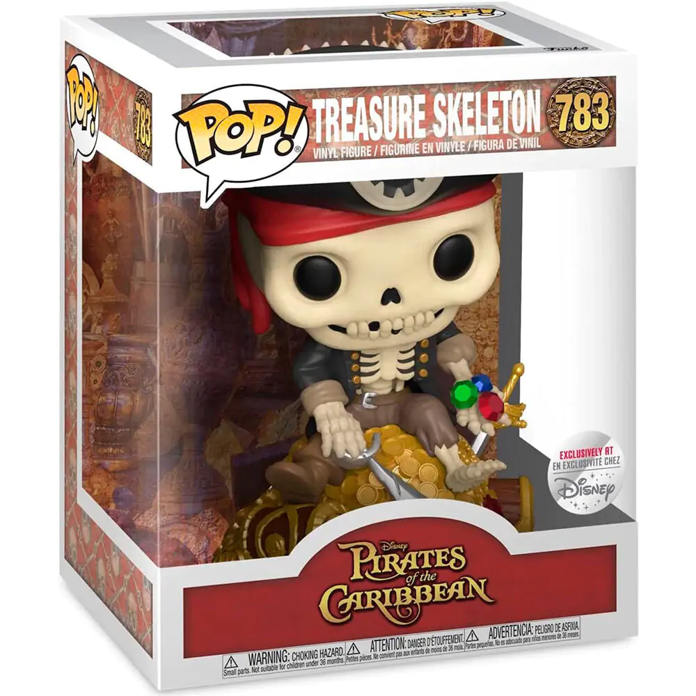 POP figurica Deluxe Pirates of the Caribbean Treasure Skeleton Ekskluzivno fotografija izdelka