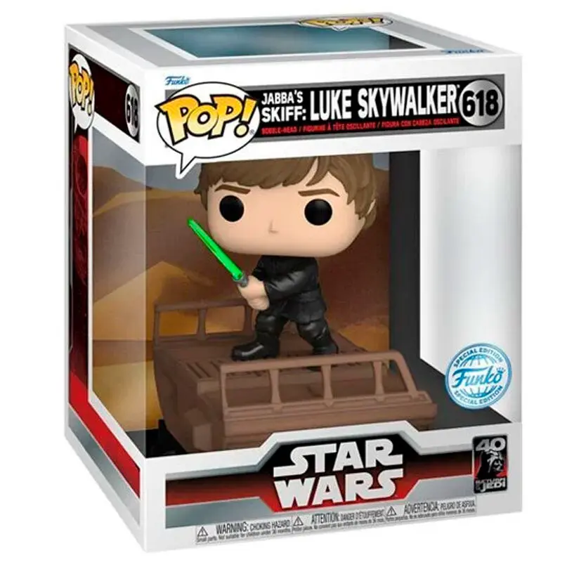 POP figurica Deluxe Star Wars Luke Skywalker Exclusive fotografija izdelka