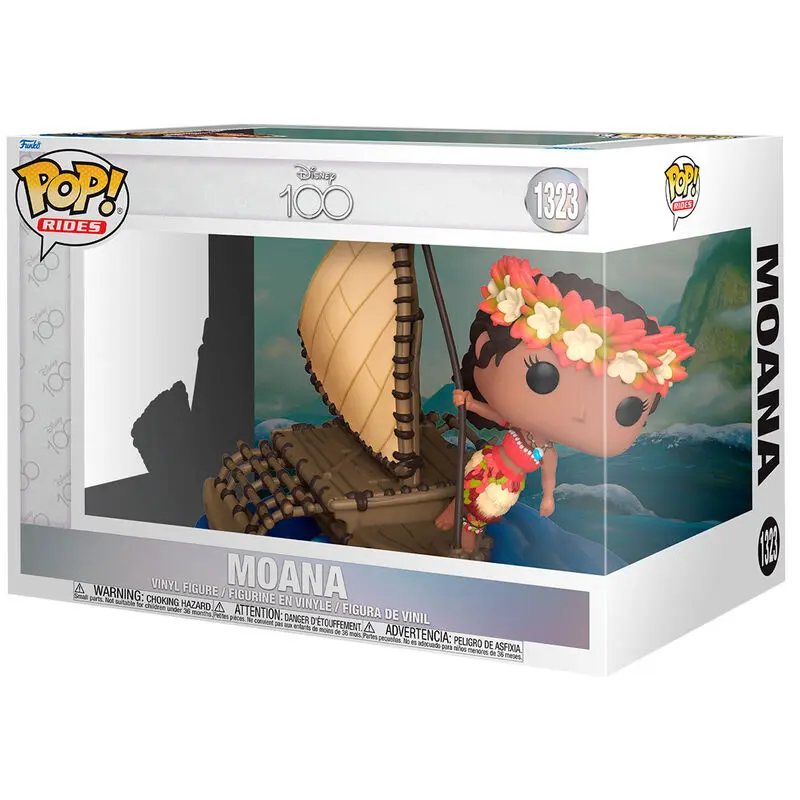 Disneyjeva 100. obletnica POP! Rides Super Deluxe Vinyl Figurica Moana (Finale) 15 cm fotografija izdelka