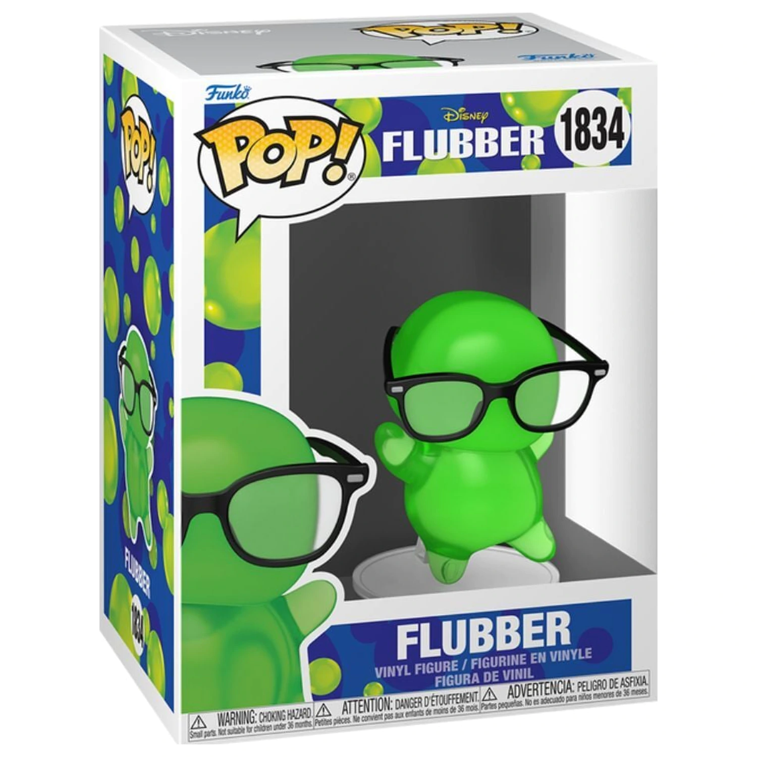 Funko POP figura Disney Flubber - Flubber z očali prosojna fotografija izdelka
