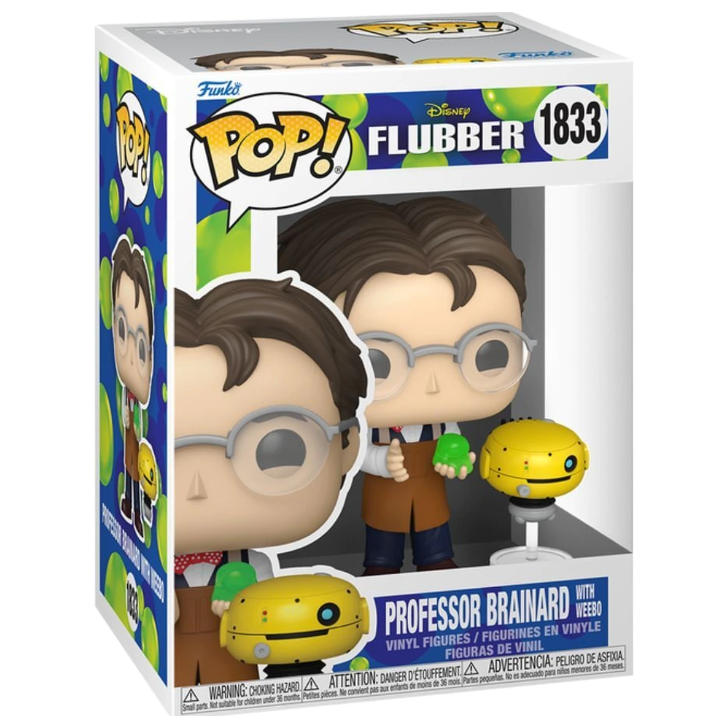 Funko POP figura Disney Flubber Professor Brainard z Weebo fotografija izdelka