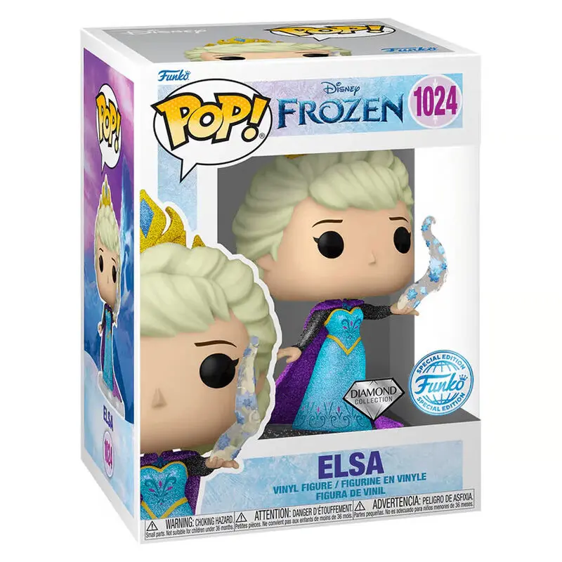 Disney: Ultimate Princess POP! Vinilna Figura Elsa (Frozen) (DGLT) 9 cm fotografija izdelka