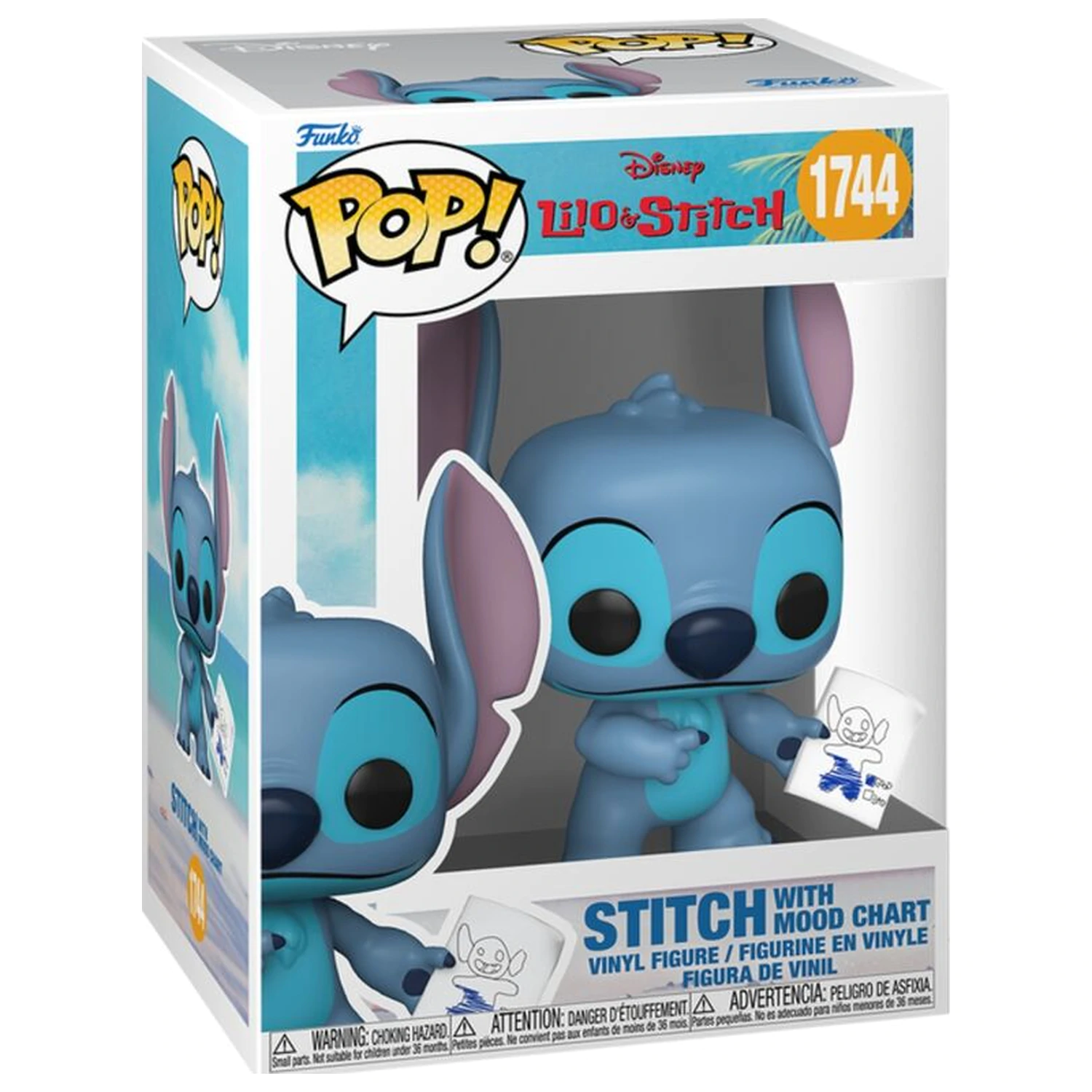 Funko POP figura Disney Lilo & Stitch - Stitch z diagramom razpoloženja fotografija izdelka
