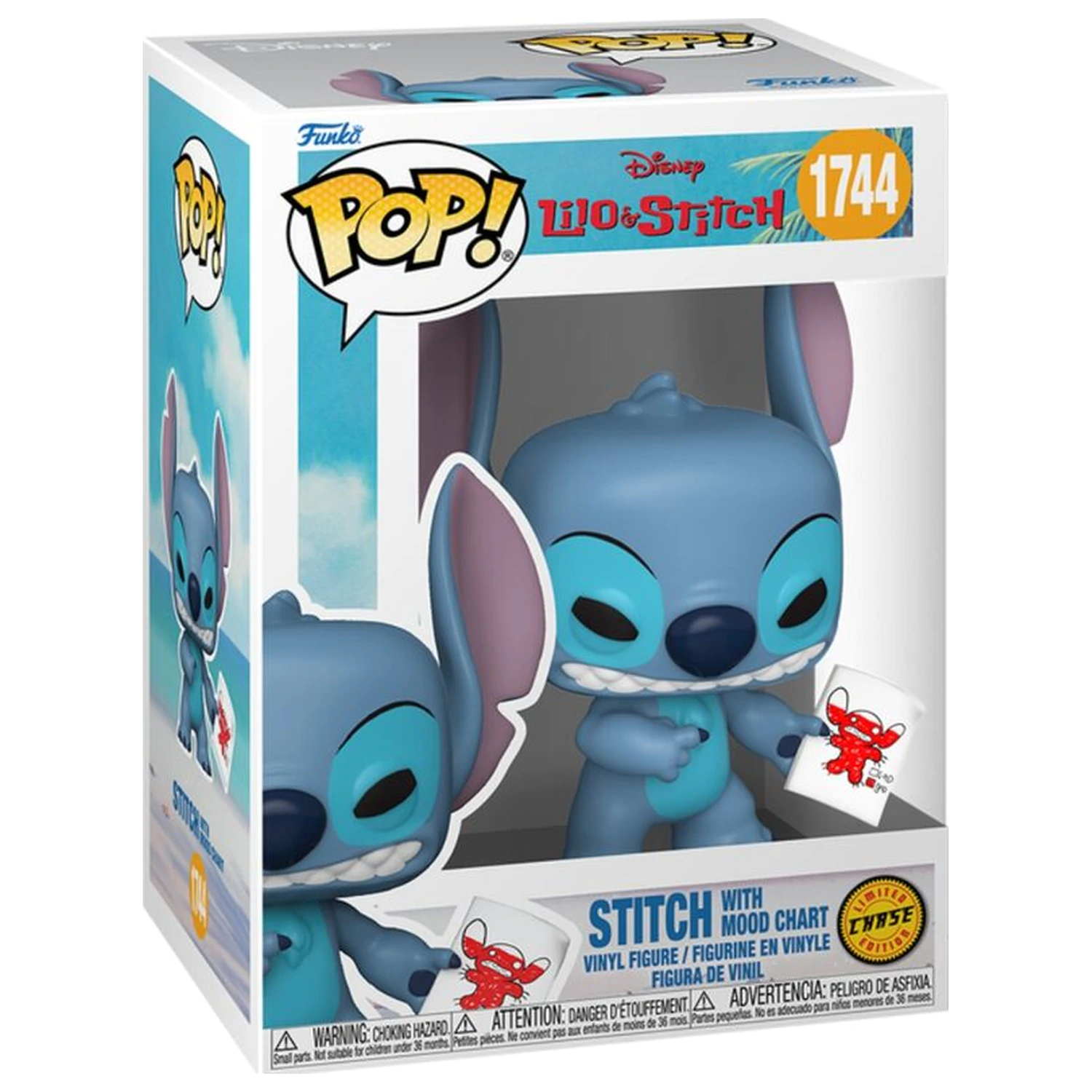 Funko POP figura Disney Lilo & Stitch - Stitch with Mood Chart Chase fotografija izdelka
