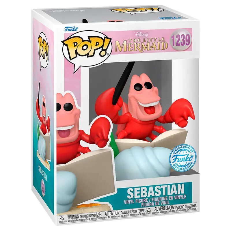 POP figurica Disney Mala morska deklica Sebastian Ekskluzivno fotografija izdelka