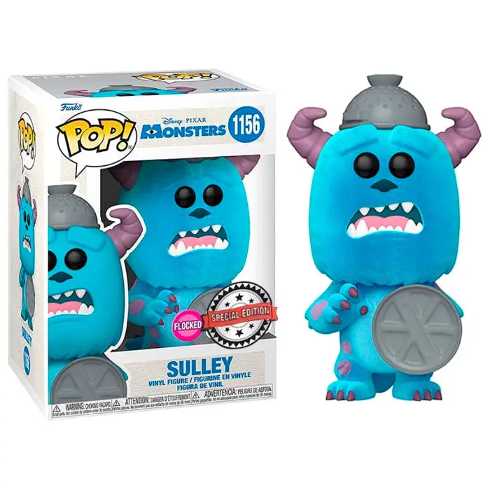 Monsters, Inc. 20th Anniversary POP! Disney Vinyl Figure Sulley z Pokrovom (Flocked) 9 cm fotografija izdelka