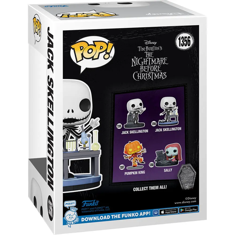 Nightmare before Christmas 30th POP! Disney Vinyl Figura Jack (lab) 9 cm fotografija izdelka