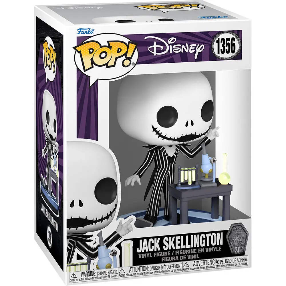 Nightmare before Christmas 30th POP! Disney Vinyl Figura Jack (lab) 9 cm fotografija izdelka