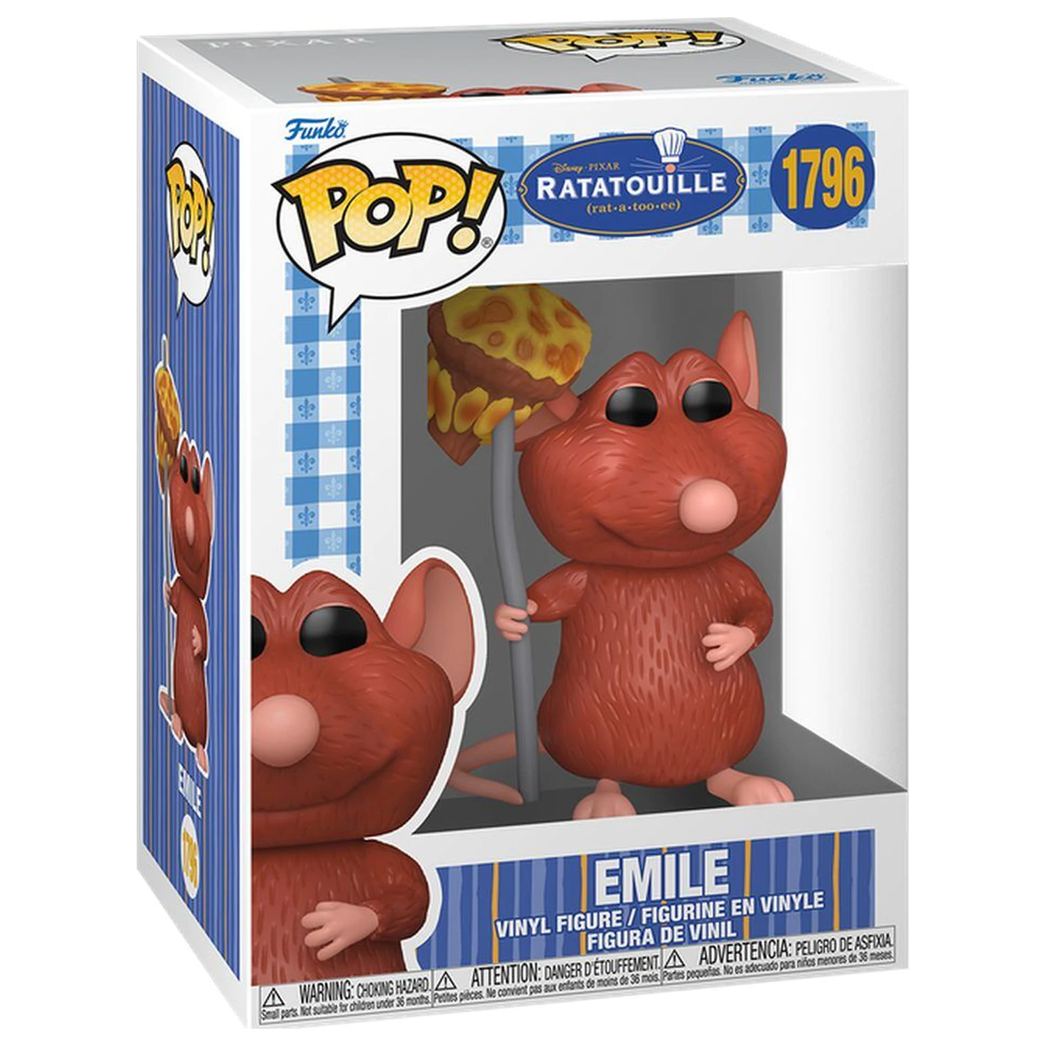 Funko POP figura Disney Pixar Ratatouille Emile z gobo fotografija izdelka