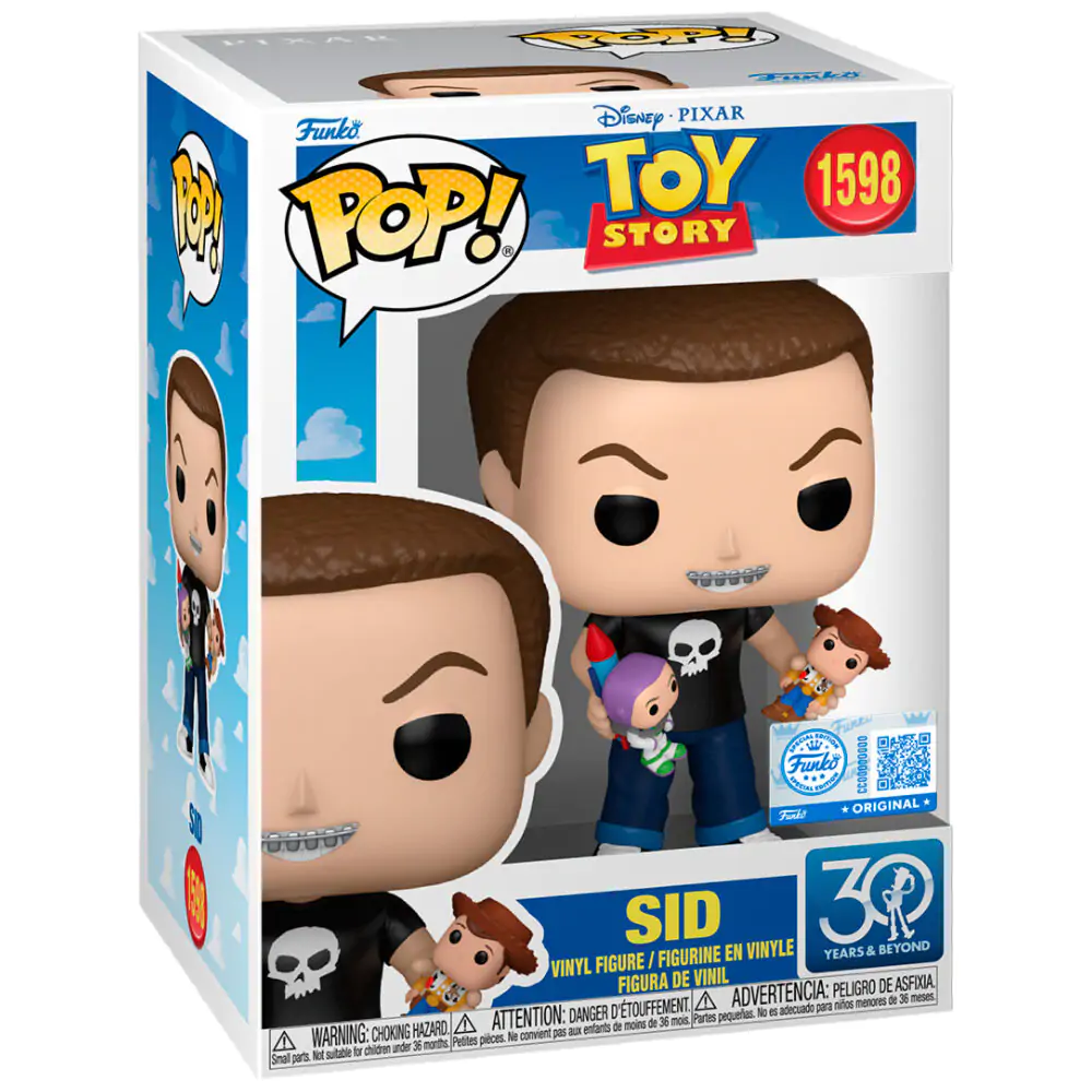 Funko POP figura Disney Pixar Toy Story Sid Exclusive fotografija izdelka