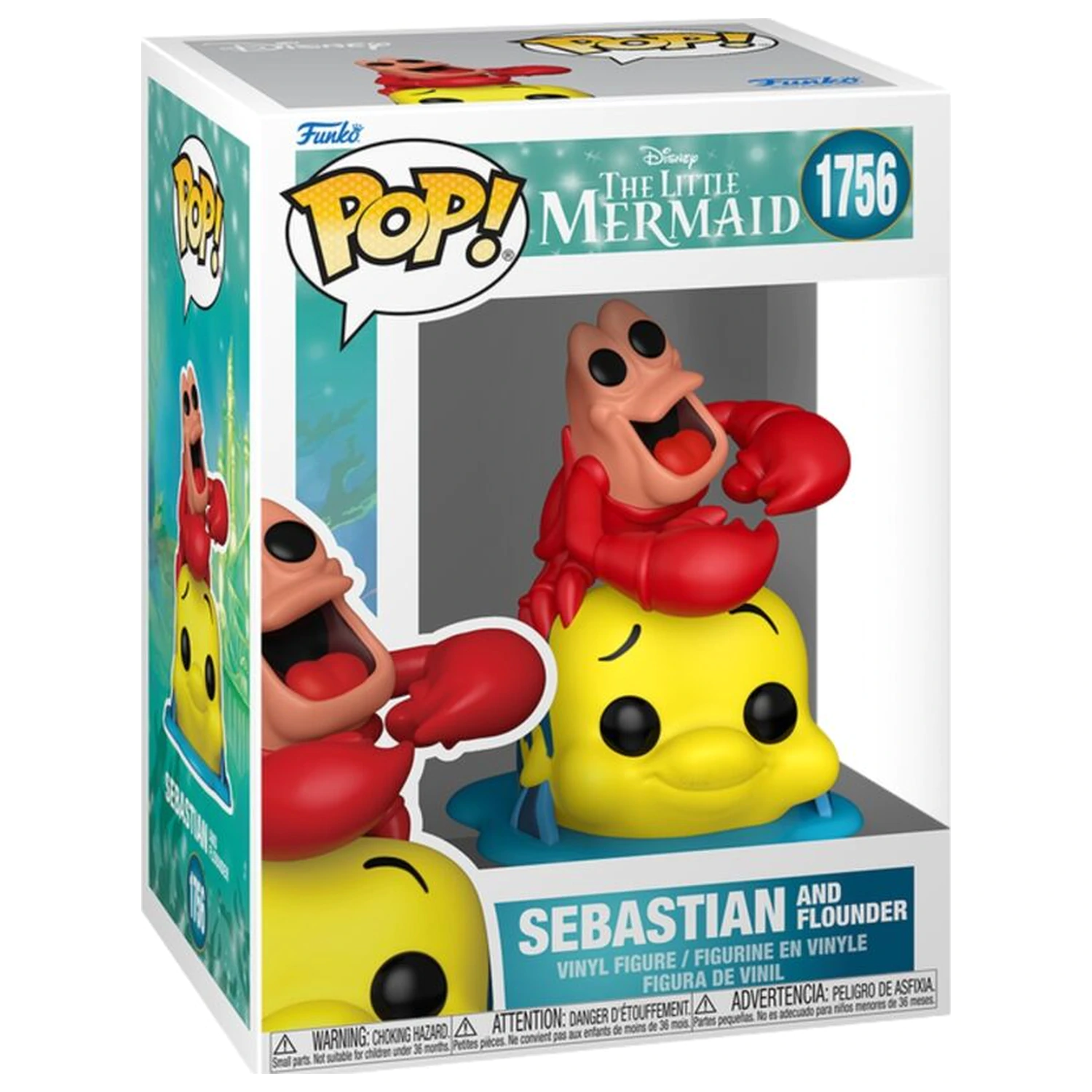 Funko POP figura Disney Sebastian in Flounder fotografija izdelka