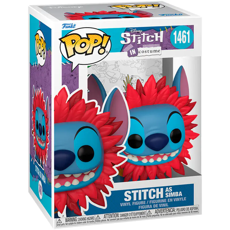 Funko POP figura Disney Stitch as Simba fotografija izdelka