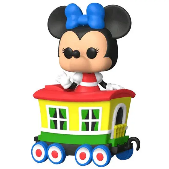 Disneyland Resort POP! Disney Train Cart Vinilna Figura Minnie Mouse na Casey Jr. Circus Train Attraction 9 cm fotografija izdelka