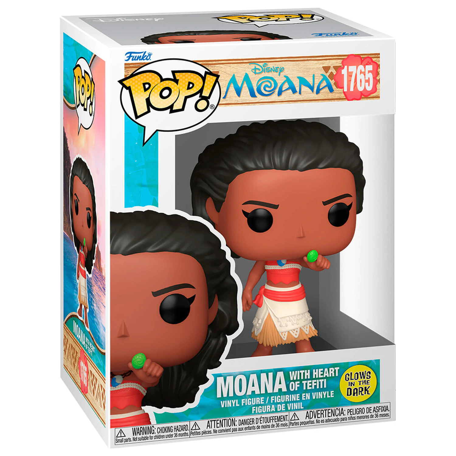 Funko POP figura Disney Vaiana Moana 3 Moana z Srcem Te Fitija fotografija izdelka