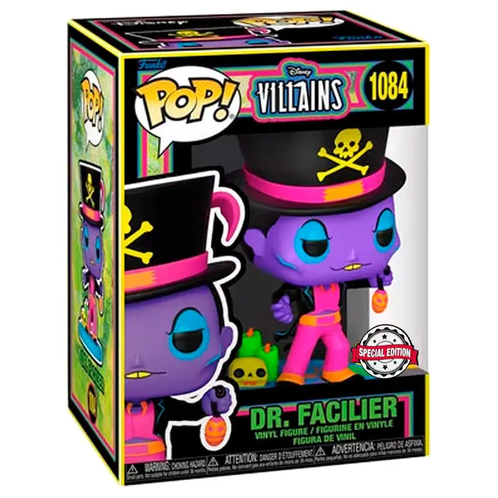 Disney Villains POP! Vinyl Figurica Dr. Facillier (Blacklight) 9 cm fotografija izdelka