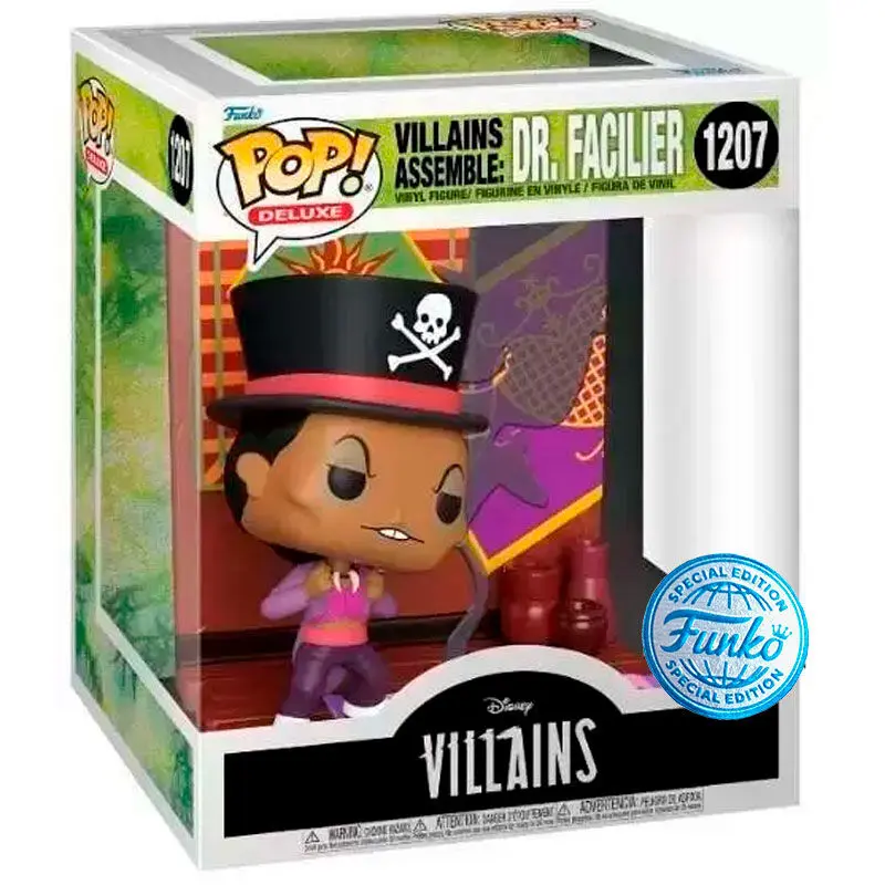 The Princess and the Frog POP! Deluxe Vinil Figura Dr. Facilier (Assemble) 9 cm fotografija izdelka