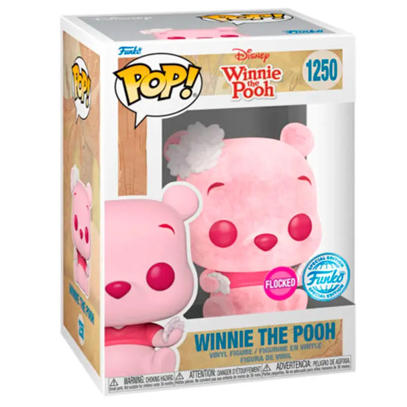 Winnie the Pooh POP! Disney Vinyl Figura Cherry Blsm Pooh (Flocked) 9 cm fotografija izdelka