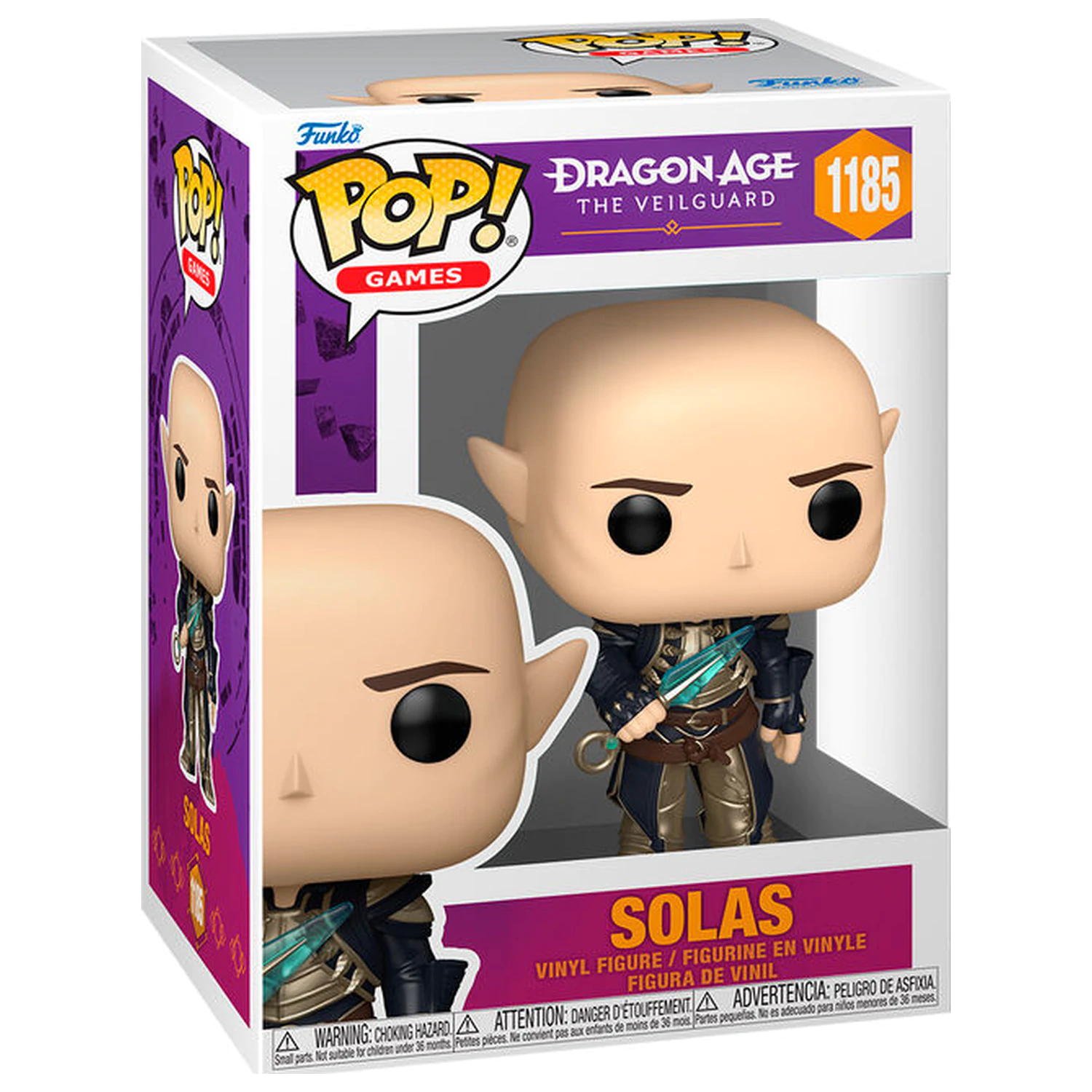 Funko POP figura Dragon Age: The Veilguard Solas fotografija izdelka