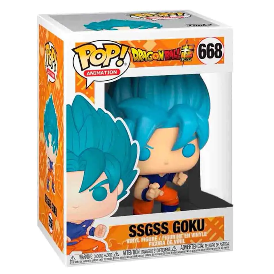 Funko POP figurica Dragon Ball Super SSGSS Goku Exclusive fotografija izdelka