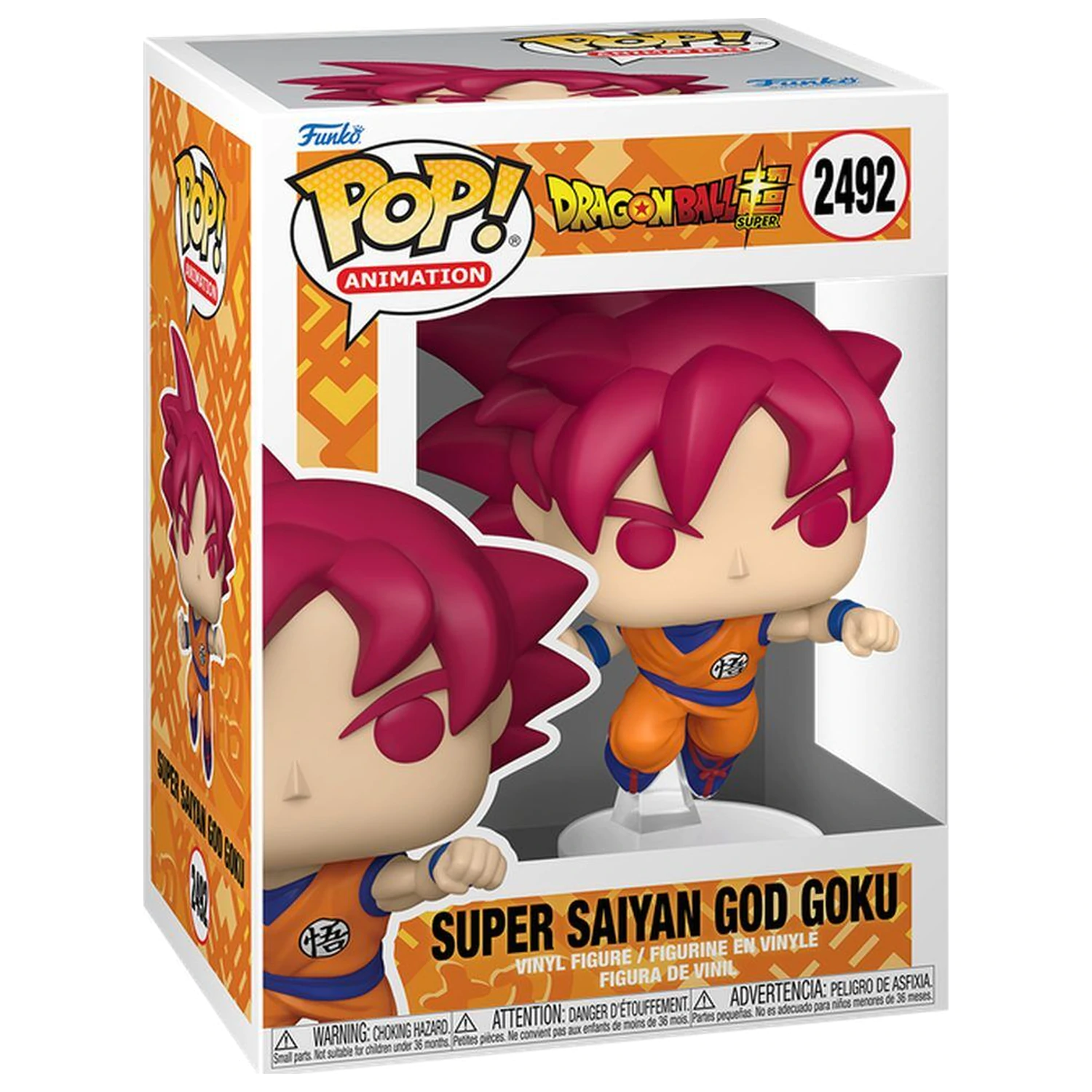 Funko POP figura Dragon Ball Super - Super Saiyan God Goku fotografija izdelka