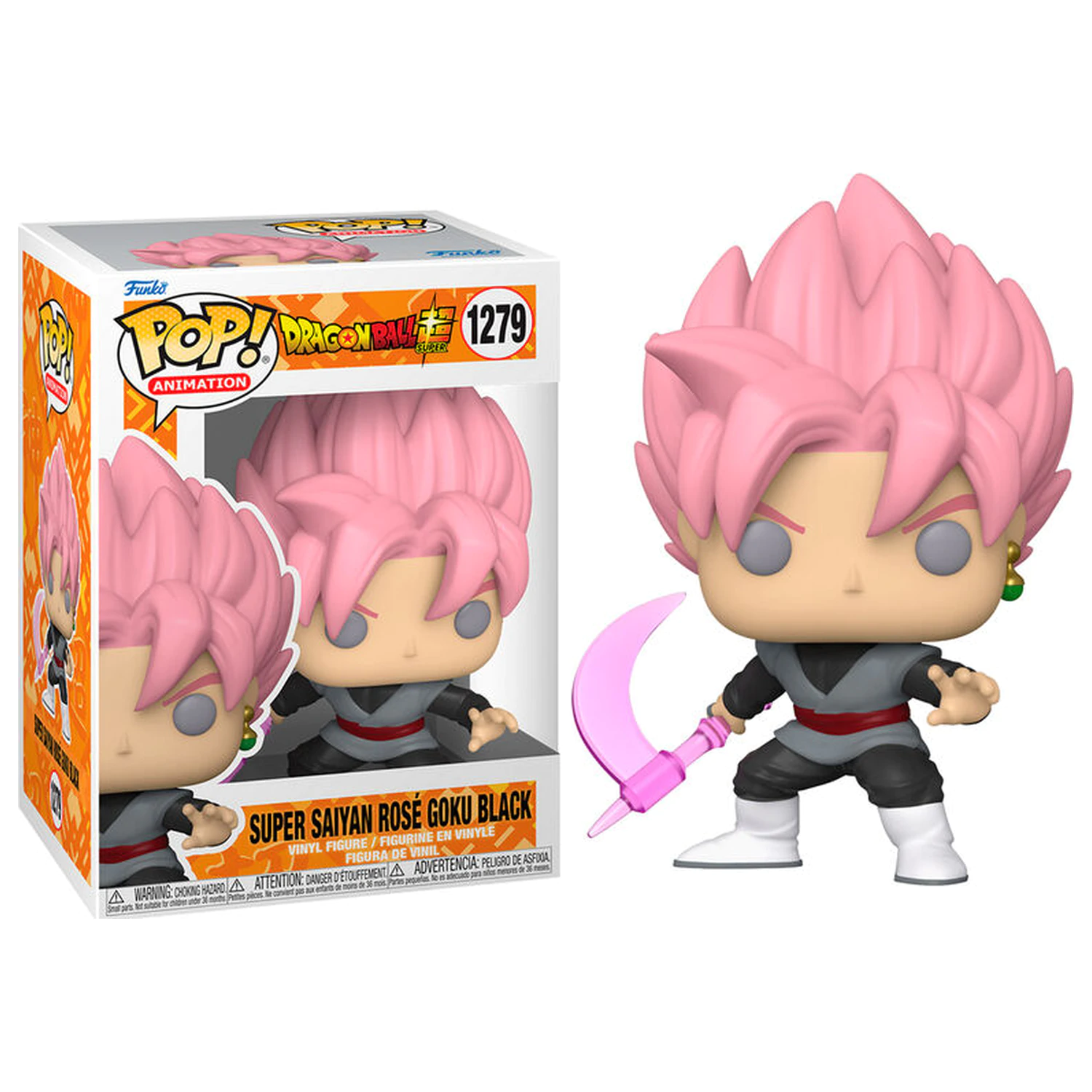 Dragon Ball Super POP! Animation Vinyl Figura Goku w/(TRL) Scythe 9 cm fotografija izdelka