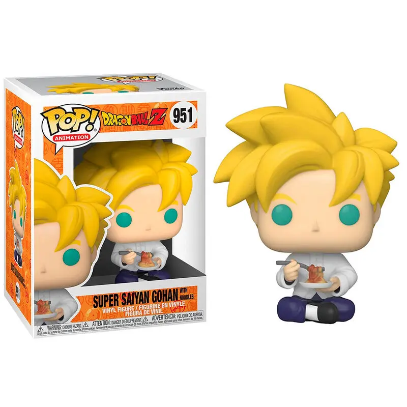 POP figurica Dragon Ball Z Serija 9 Super Saiyan Gohan s testeninami fotografija izdelka