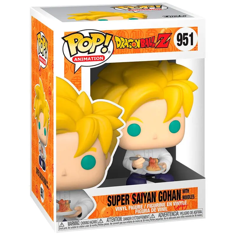 POP figurica Dragon Ball Z Serija 9 Super Saiyan Gohan s testeninami fotografija izdelka