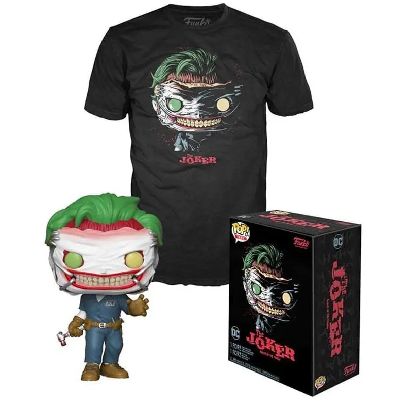 Funko POP! figura & majica DC Comics Joker Ekskluzivno fotografija izdelka