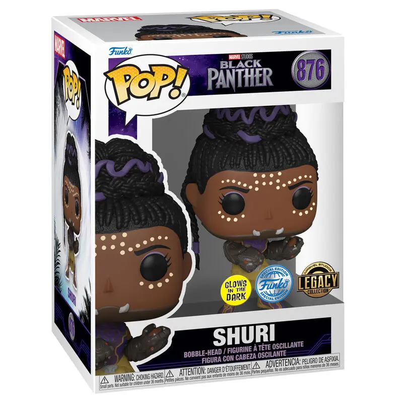 Funko POP! figurice & majica box Marvel Black Panther Shury Exkluzív fotografija izdelka