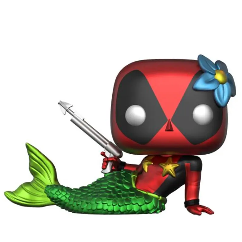 Funko POP! figura & majica set Marvel Deadpool Mermaid Ekskluzivno fotografija izdelka