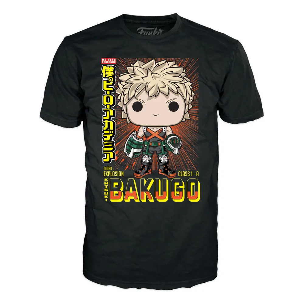 Funko POP! figurice & majica v škatli My Hero Academia Katsuki Bakugo (MT) fotografija izdelka