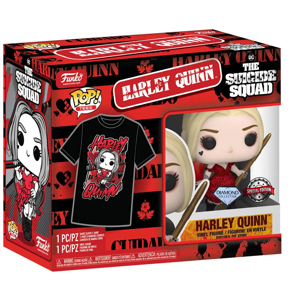 Funko POP! figurice & majica box Suicide Squad 2 Harley Quinn fotografija izdelka