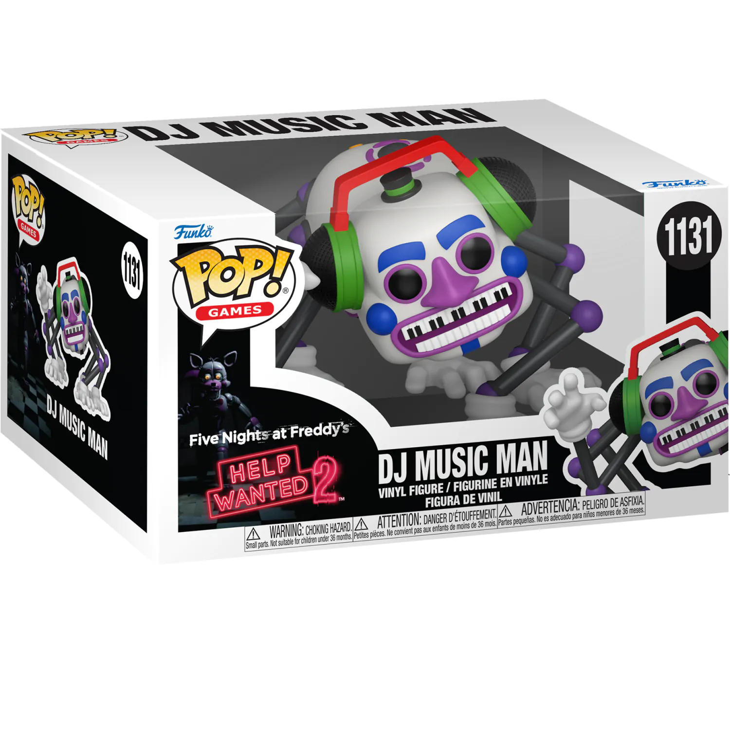 Funko POP figura Five Nights at Freddys Help Wanted 2 DJ Music Man fotografija izdelka
