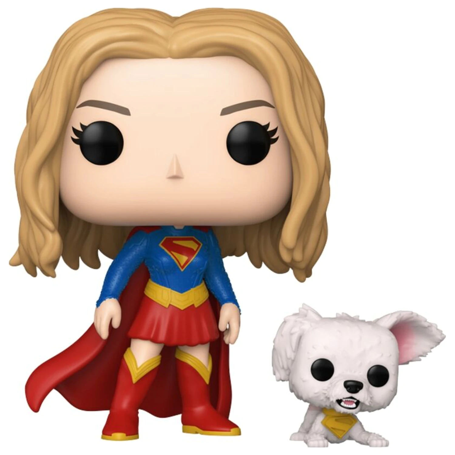 Funko POP figura DC Comics Supergirl Buddy Supergirl with Puppy Krypto fotografija izdelka
