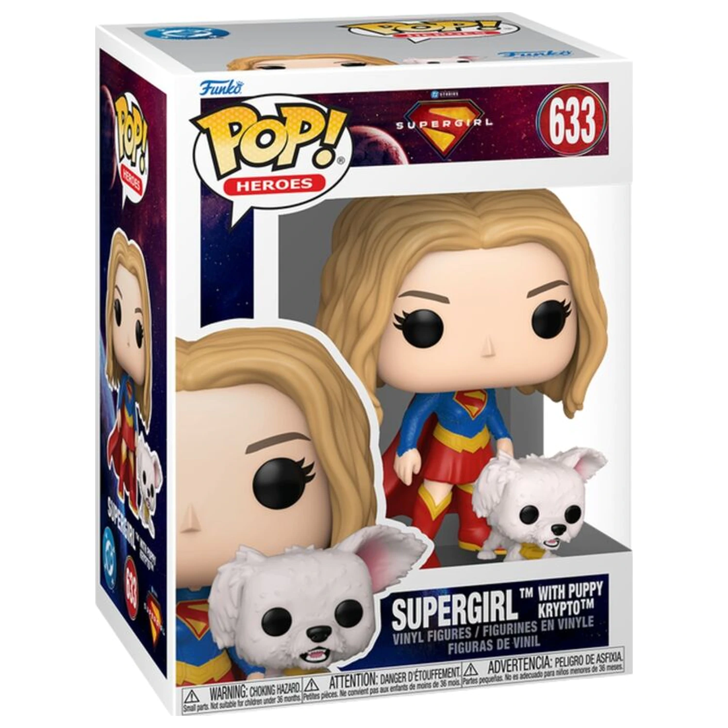 Funko POP figura DC Comics Supergirl Buddy Supergirl with Puppy Krypto fotografija izdelka