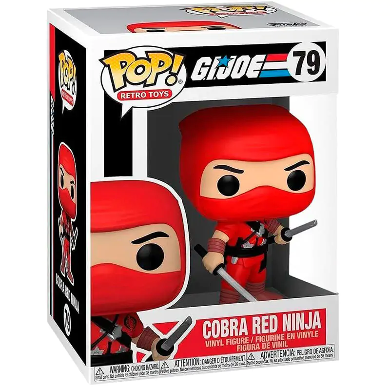 POP figura G.I. Joe Cobra Red Ninja Exclusive fotografija izdelka