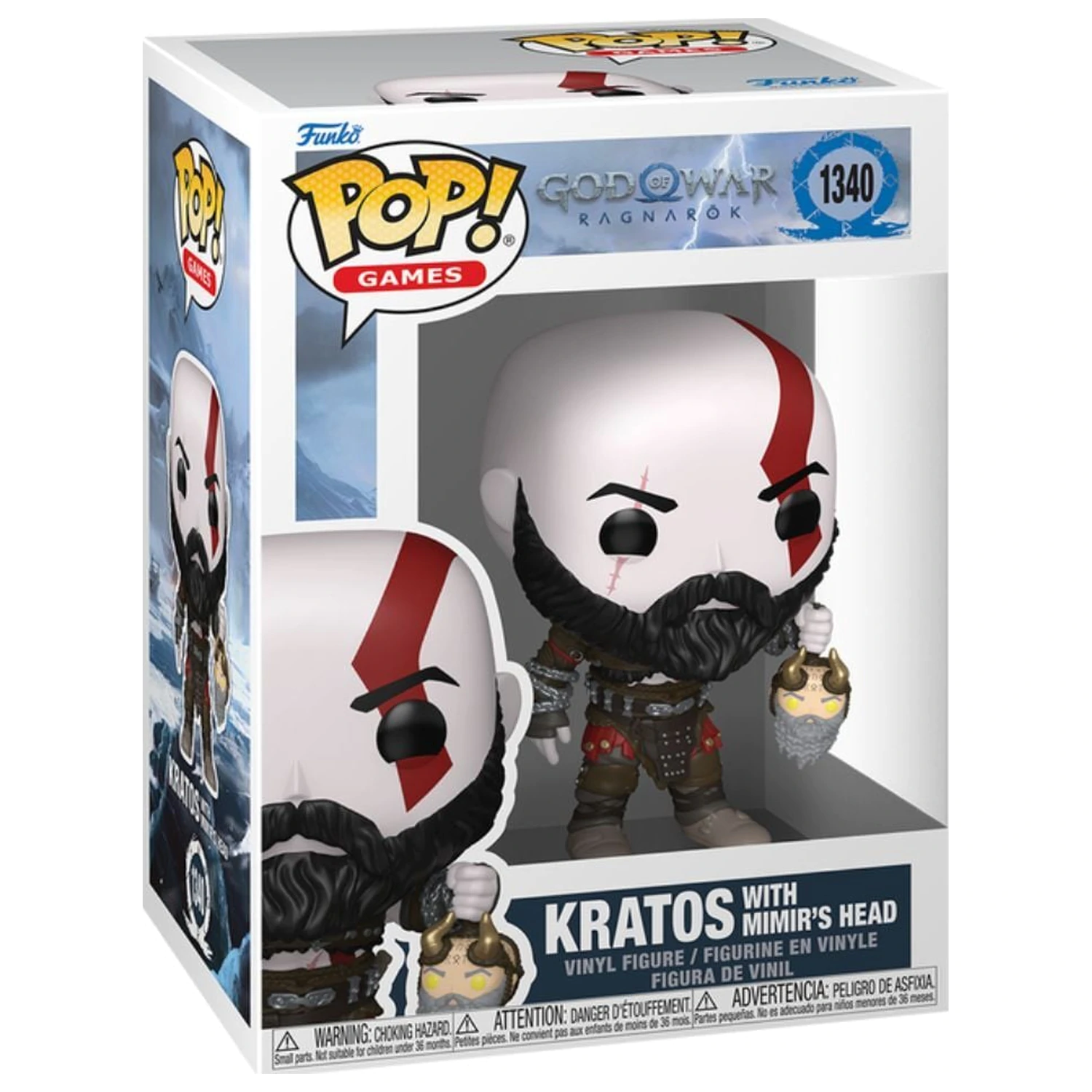 Funko POP figura God of War Kratos with Mimirs Head fotografija izdelka