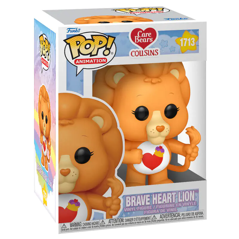 Funko POP figura Care Bears Cousins Brave Heart Lion fotografija izdelka