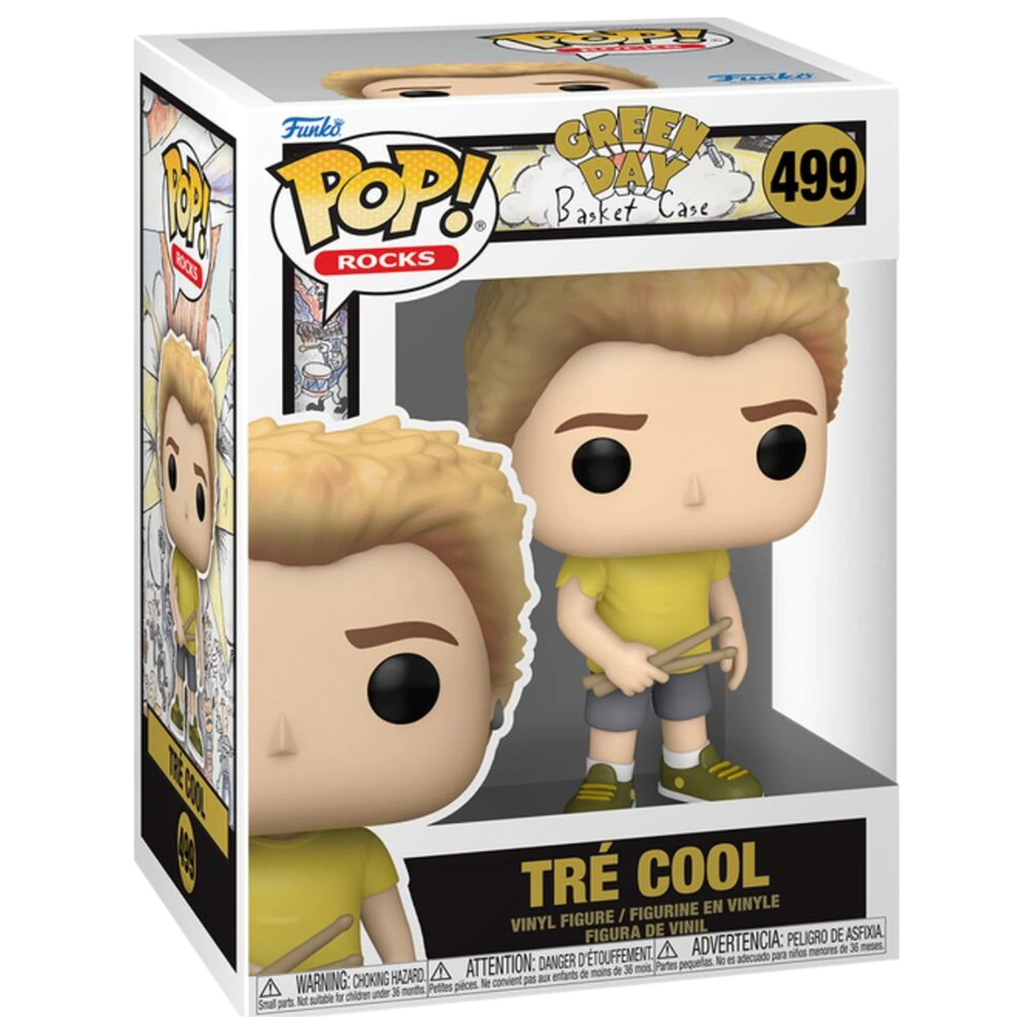 Funko POP figurica Green Day Tre Cool Basket Case fotografija izdelka