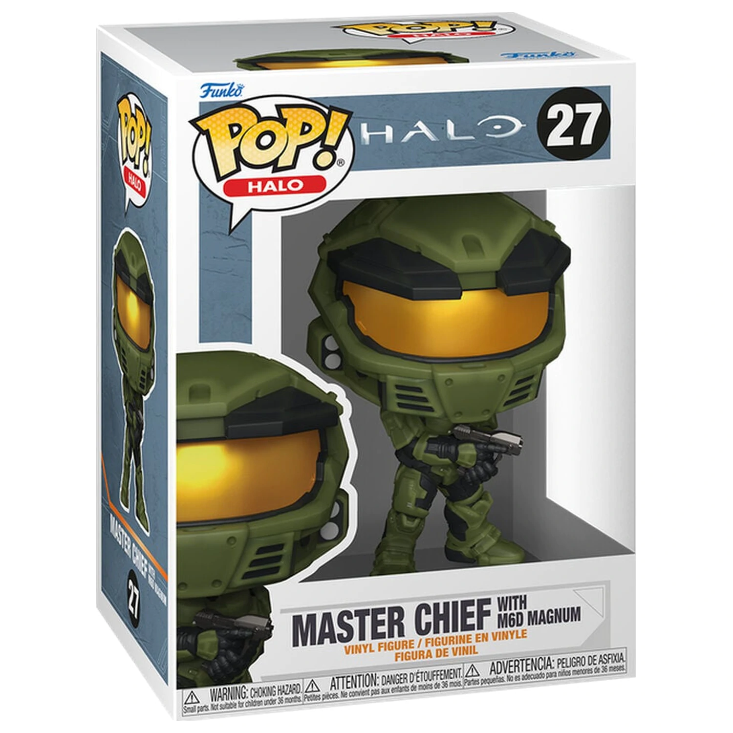Funko POP figurica Halo Master Chief z M6D Magnumom fotografija izdelka
