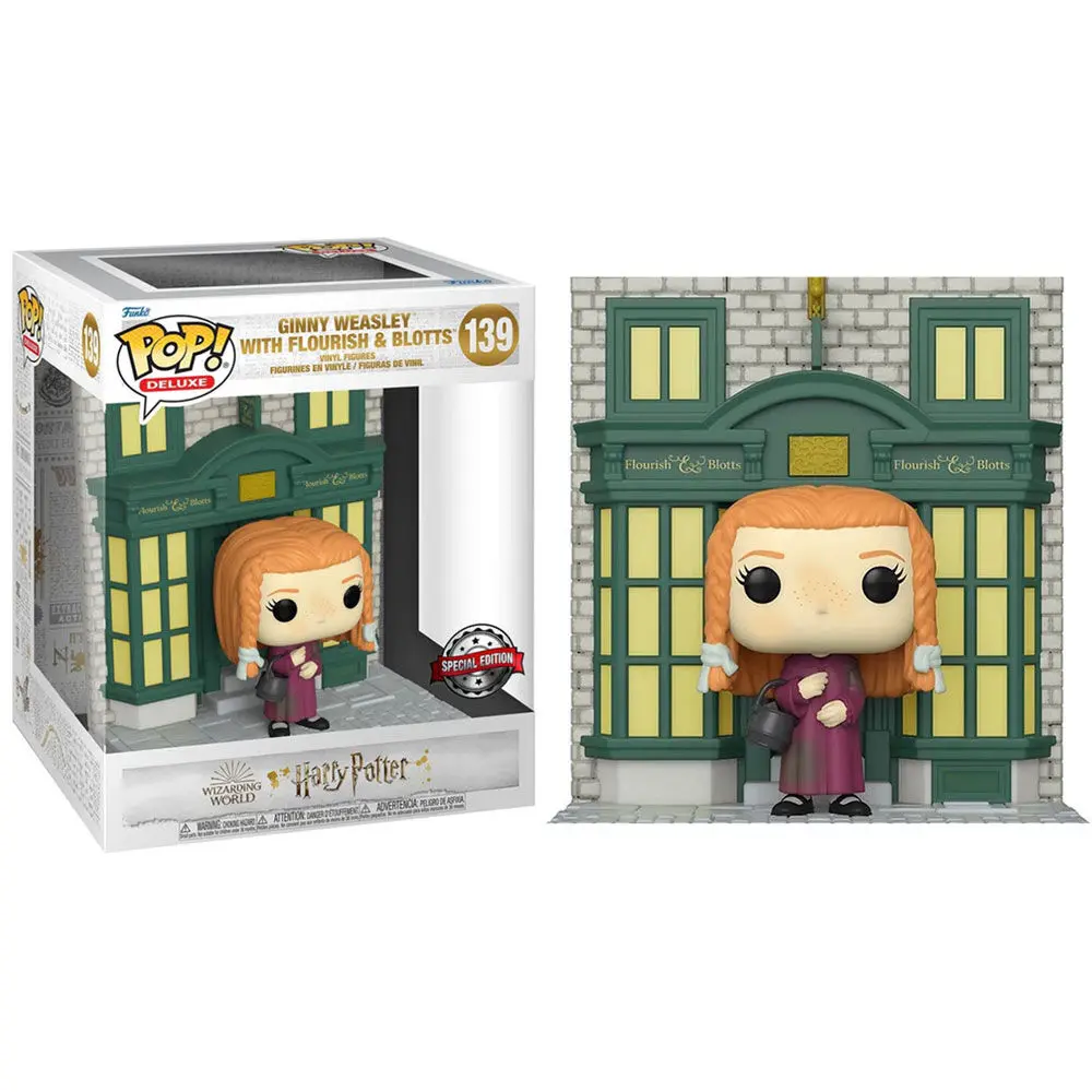 POP figurica Harry Potter Diagon Alley Ginny Weasley Flourish & Blotts Exclusive fotografija izdelka