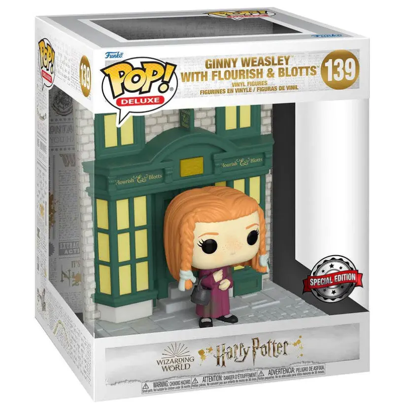 POP figurica Harry Potter Diagon Alley Ginny Weasley Flourish & Blotts Exclusive fotografija izdelka