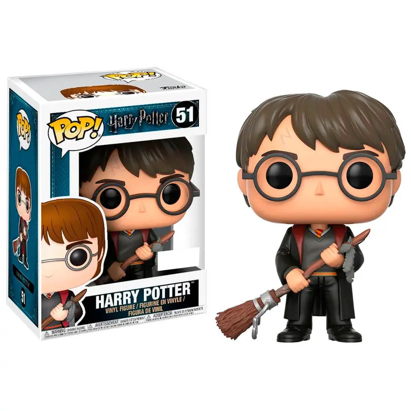 POP figura Harry Potter Harry s Firebolt & Feather Exclusive fotografija izdelka